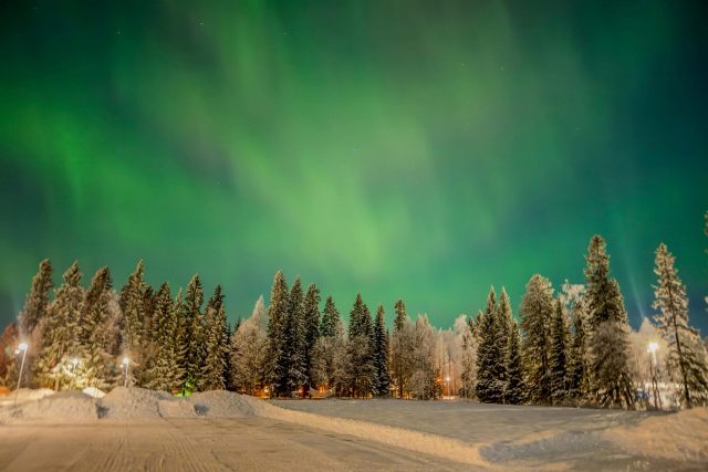 Northern lights showing the wonder of the world including Investment Management providing you with financial security for the future.